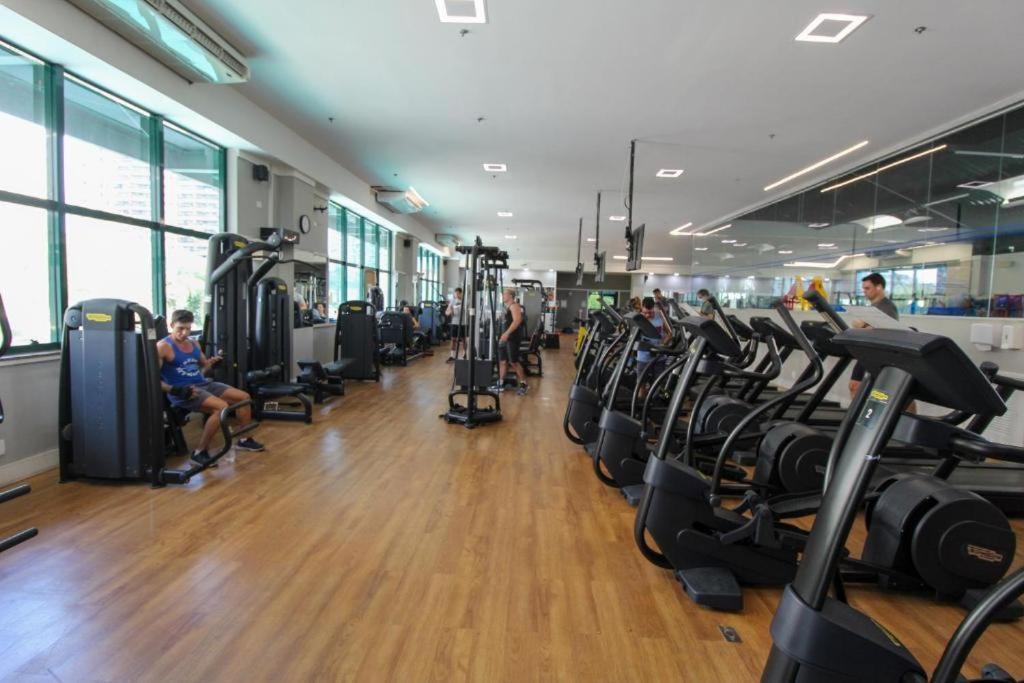 Apartment Magnifico Flat Na Barra Da Tijuca 704, Com Linda Piscina, Academia, Balsa Praia, Microondas, Frigobar, Tv Smart, Varanda E Mesa Trabalho