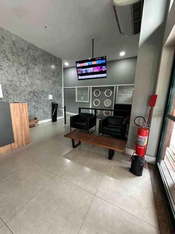 Apartment Magnifico Flat Na Barra Da Tijuca 704, Com Linda Piscina, Academia, Balsa Praia, Microondas, Frigobar, Tv Smart, Varanda E Mesa Trabalho
